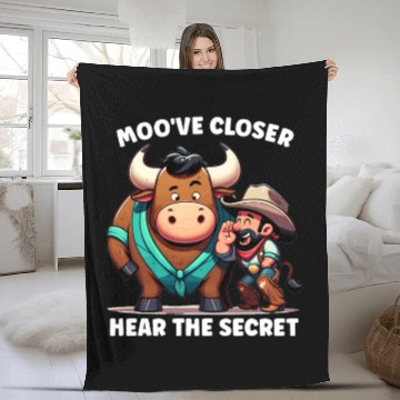 Discover Rodeo Bull Riding Livestock Show Farmer Cattle Fleece Blankets