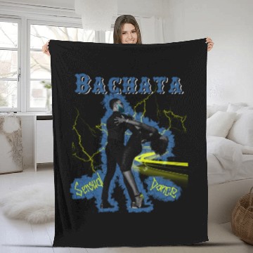 Discover Bachata Street Style Sensual Dance For Festivals Fleece Blankets