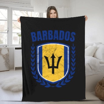 Discover Barbados Fleece Blankets