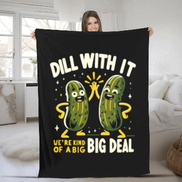 Discover Pickle Lover Funny Pickle Dill pickle Pickled Fleece Blankets