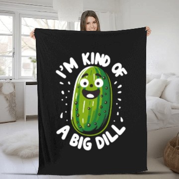Discover Pickle Lover Funny Pickle Dill pickle Pickled Fleece Blankets