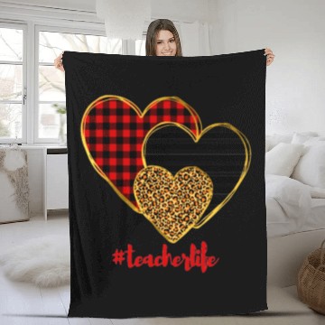 Discover teacher life Fleece Blankets