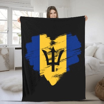 Discover Barbados Fleece Blankets