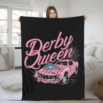 Discover Demo Derby Demolition Derby Demolition Derby Lover Fleece Blankets