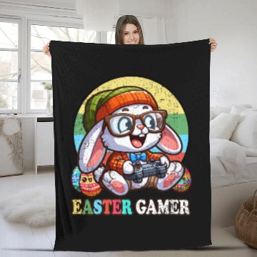 Discover EASTER GAMER EASTER Fleece Blankets