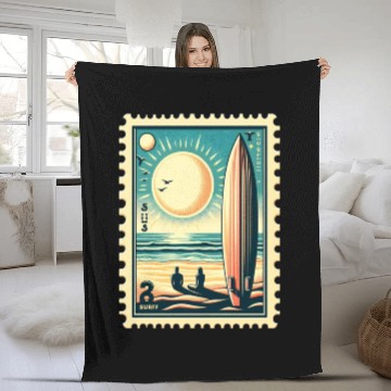Discover travel Fleece Blankets