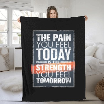 Discover quotes inspirational Fleece Blankets