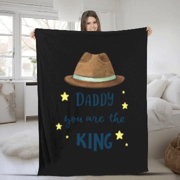 Discover Father's day Fleece Blankets