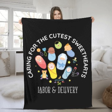 Discover Caring For Cutest Sweethearts NICU Labor And Fleece Blankets