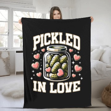 Discover Pickle Lover Funny Pickle Dill pickle Pickled Fleece Blankets