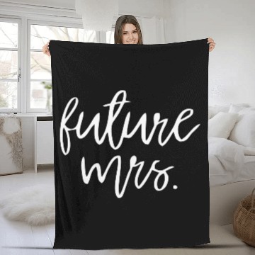 Discover Future Wife Fleece Blankets