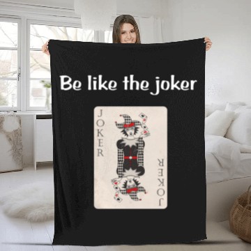 Discover joker Fleece Blankets