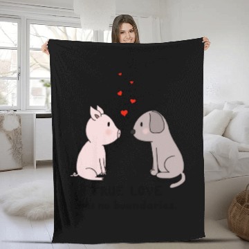 Discover True Love has No Boundaries Fleece Blankets