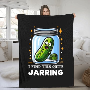 Discover Pickle Lover Funny Pickle Dill pickle Pickled Fleece Blankets