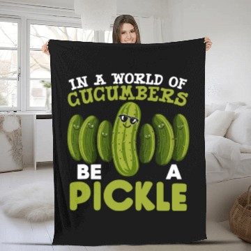 Discover Pickle Lover Funny Pickle Dill pickle Pickled Fleece Blankets