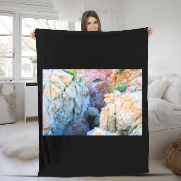 Discover NatureScapes -In the Badlands of South Dakota #101 Fleece Blankets