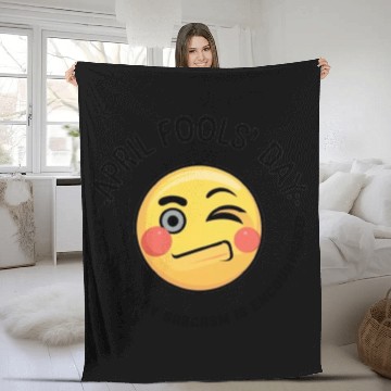 Discover April Fools' Day: Where Sarcasm Reigns Supreme  D83D DE0F Fleece Blankets