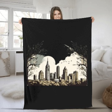 Discover Philadelphia 2 Fleece Blankets
