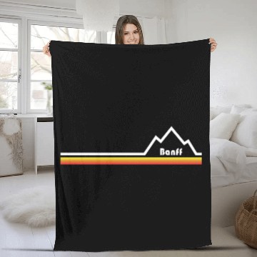 Discover Banff National Park Alberta Canada Fleece Blankets