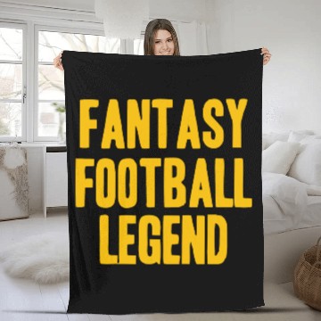 Discover Fantasy Football Player Fleece Blankets