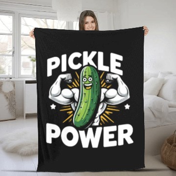 Discover Pickle Lover Funny Pickle Dill pickle Pickled Fleece Blankets