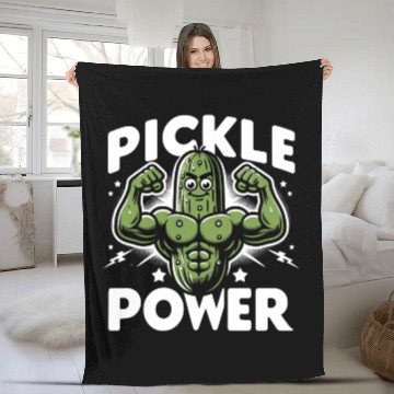 Discover Pickle Lover Funny Pickle Dill pickle Pickled Fleece Blankets