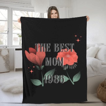 Discover The Best Mom Since 1986 Fleece Blankets