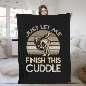 Discover Grappling brazilian jiu jitsu Bjj Fleece Blankets