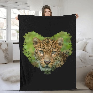 Discover Jaguar s Intensity Heart Fleece Blankets