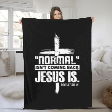 Discover Cross Faith Normal Isn't Coming Back Fleece Blankets