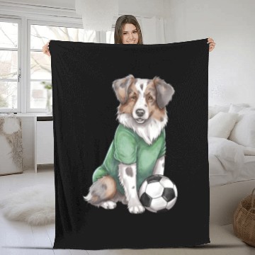 Discover Australian Shepherd Fleece Blankets
