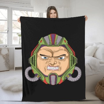 Discover Space Ranger Fleece Blankets