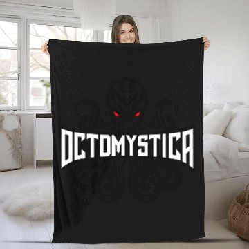 Discover Octomystica Octopus Vector Design 3 Colors Fleece Blankets