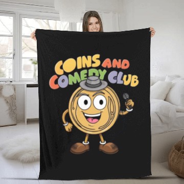 Discover Couns and comedy club Fleece Blankets