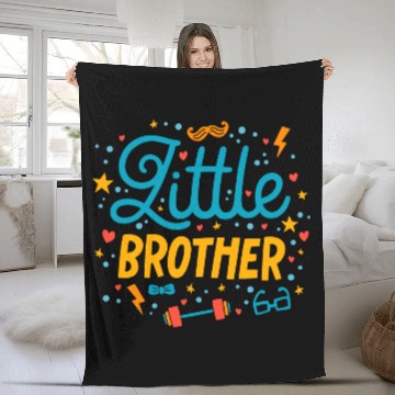 Discover My brother is the best Brother! Fleece Blankets