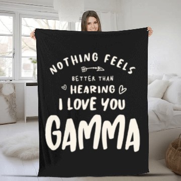 Discover I Love You Gamma - Mother's Day Fleece Blankets