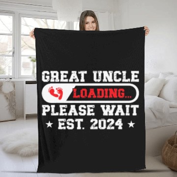 Discover Future Great Uncle 2024 Loading Promoted To Great Fleece Blankets