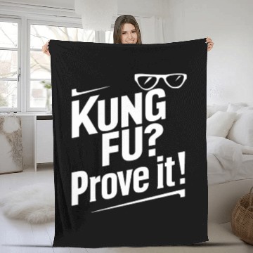 Discover Kung Fu Chinese Kung Fu Asian Kung Fu Self defense Fleece Blankets