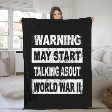 Discover World War Two Fleece Blankets WW2 Fleece Blankets History Teacher
