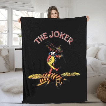 Discover Joker Playing card from Bee Fleece Blankets