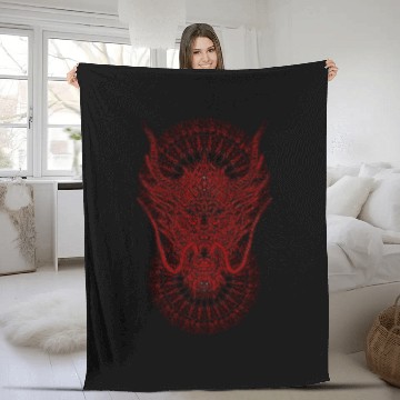 Discover 2024 Kaleidoscope Dragon 76 Fleece Blankets