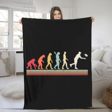 Discover Disc Golf Disc Golfing Evolution disc golf player Fleece Blankets