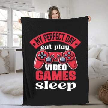 Discover Video Games Fleece Blankets