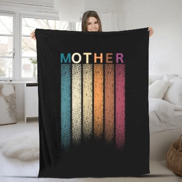 Discover mother's day Fleece Blankets vintage sun happy mother