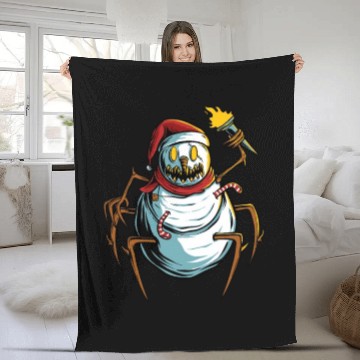 Discover spider doll snow Fleece Blankets
