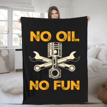 Discover Piston Engine Car Mechanic Combustion Fleece Blankets