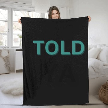 Discover I TOLD YA | Tennis Essential Challengers Classic D Fleece Blankets