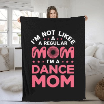 Discover Mom and Dance Mom Fleece Blankets