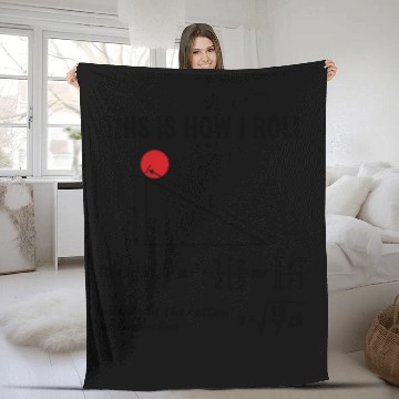 Discover Physicist Physics Velocity Equation This How I Rol Fleece Blankets