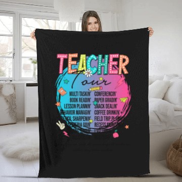 Discover Teacher Tour Fleece Blankets
